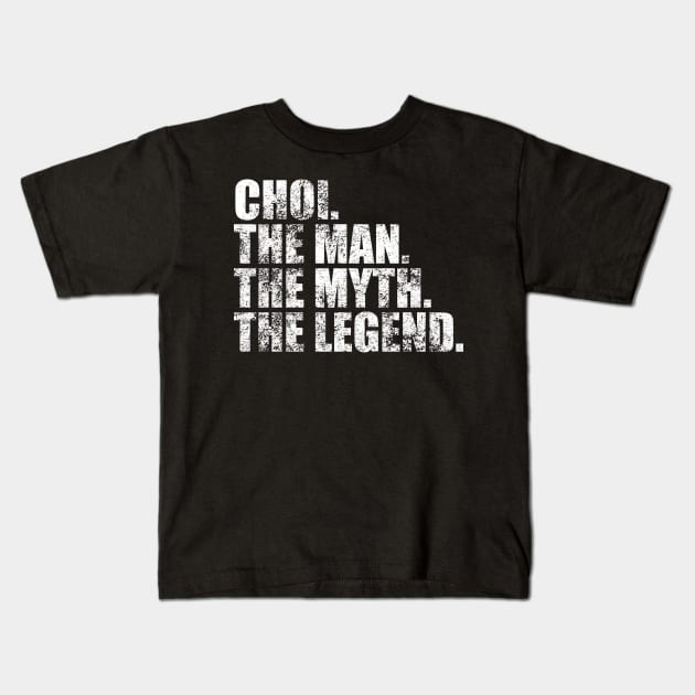 Choi Legend Choi Family name Choi last Name Choi Surname Choi Family Reunion Kids T-Shirt by TeeLogic